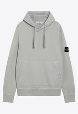 Logo-Patch Drawstring Hoodie
