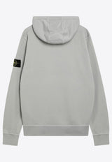 Logo-Patch Drawstring Hoodie