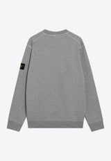 Logo-Patch Crewneck Sweatshirt