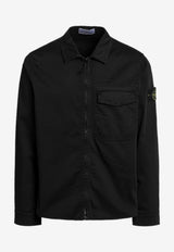 Military Zip-Up Overshirt