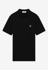 Logo-Patch Short-Sleeved Polo T-shirt