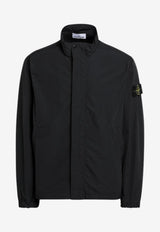 Logo-Patch Zip-Up Jacket