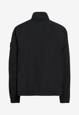 Logo-Patch Zip-Up Jacket