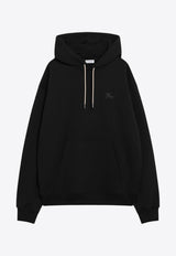 Logo-Embroidered Drawstring Hoodie