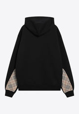 Logo-Embroidered Drawstring Hoodie