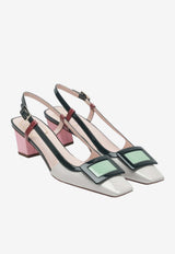 Belle Vivier 45 Leather Pumps