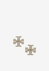 Tory Burch Double T Crystal Paved Earrings Gold 158535783_1dd92d04-d102-4dee-be2a-a62e181b37c8