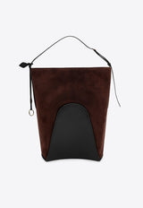 Large Hip Suede Bag