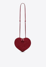 Le Coeur Suede Leather Bag