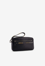Valentino Rockstud Leather Clutch Bag Black 8Y2P0AX0VTJ0NO_Black_42176854