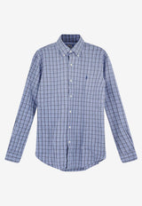 Polo Ralph Lauren Madras Check Buttoned Shirt Blue 710953707002_Blue_47865424