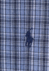 Polo Ralph Lauren Madras Check Buttoned Shirt Blue 710953707002_Blue_47865424
