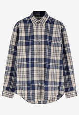 Polo Ralph Lauren Plaid Check Long-Sleeved Shirt Multicolor 710953707004_OFFWHITE_47865635