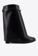 Givenchy Shark Pinch 95 Mid-Calf Leather Boots Black BE605LE1J7001_Black_40017672