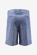 Valentino Denim Bermuda Shorts Blue 8V3DD14BAL4558_Medium blue denim_42176784