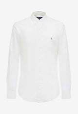 Polo Ralph Lauren Slim-Fit Long-Sleeved Shirt White 710549084006_BSRWHITE_47865449