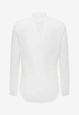 Polo Ralph Lauren Slim-Fit Long-Sleeved Shirt White 710549084006_BSRWHITE_47865449
