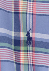 Polo Ralph Lauren Madras Check Long-Sleeved Shirt Multicolor 710922273005_Bluepink_47865768