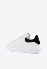 Alexander McQueen Oversized Low-Top Suede Sneakers Cream 553770WIAIH9061_White_44824401