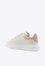 Alexander McQueen Oversized Leather Low-Top Sneakers White 553770WIAIH9182_WHITE PATCHOULI_44824321