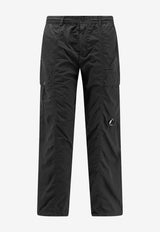 C.P. Company Nylon Straight-Leg Pants Black 20CMPA032A005904G999_Black_44824464