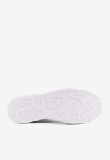 Alexander McQueen Oversized Leather Low-Top Sneakers White 553770WIAIH9412_WHITE POWDER BLUE_44824436