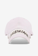Balenciaga Masking Tape Logo Distressed Baseball Cap Off-white 858087410B29017_DIRTY WHITE_44824429