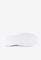 Alexander McQueen Oversized Leather Low-Top Sneakers White 625156WIAII9074_White_44824487