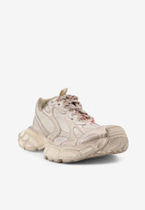 Balenciaga 3XL Low-Top Sneakers Beige  734731W3XLX2260_BEIGE MIX / RED_44824438