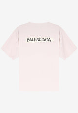 Balenciaga Masking Tape Logo Distressed T-shirt Off-white 850990TTVL69012_DIRTY WHITE_44824522