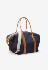 Polo Ralph Lauren Logo Embroidered Tote Bag Navy 428907518002_NAVYCYUOIO_48136938