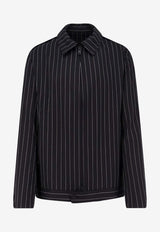 Y-3 Striped Zip-Up Jacket Black KG6002Black_Black_44824345