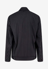 Y-3 Striped Zip-Up Jacket Black KG6002Black_Black_44824345