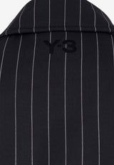 Y-3 Striped Zip-Up Jacket Black KG6002Black_Black_44824345
