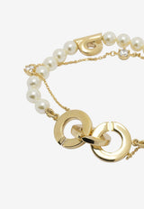 Ferragamo Double Strand Pearl Bracelet Gold 0790681_adc2fa9d-928a-4bb9-a8c0-714e39acdec4