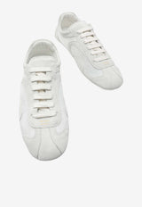 Lace-Up Low-Top Sneakers