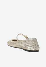Woven Leather Ballet