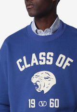 Logo-Printed Crewneck Sweatshirt