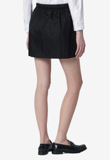 Logo-Plaque Mini Skirt
