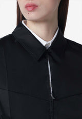 Midi Zip-Up Dress