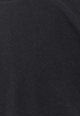 Y-3 Logo Crewneck T-shirt Black KQ9783Black_Black_44824385
