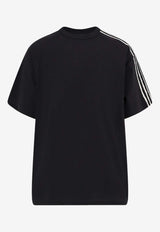 Y-3 3 Stripes Crewneck T-shirt Black KQ9793Black_Black_44824435