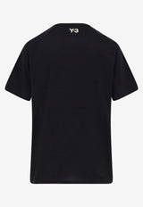 Y-3 3 Stripes Crewneck T-shirt Black KQ9793Black_Black_44824435