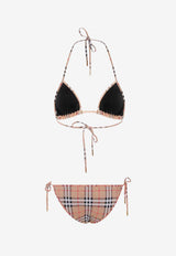 Burberry Signature Check Halterneck Bikini Beige 8009008A5145_Beige_40017437