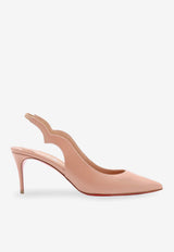 Christian Louboutin Hot Chick 70 Patent Leather Slingback Pumps Pink 3230045N295_Pink_48030646