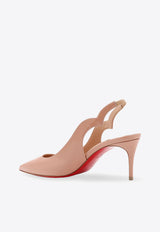 Christian Louboutin Hot Chick 70 Patent Leather Slingback Pumps Pink 3230045N295_Pink_48030646