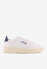 Autry Medalist Leather Low-Top Sneakers White AULMLL12WHT SPACE_White_44128611