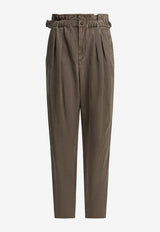 Isabel Marant Etoile Neriah Straight-Leg Pants Brown 26PPA0660FAD1G04E50DZ_8bf93eaf-43d6-4d9e-a646-0d3cf7184ebb