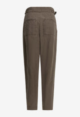 Isabel Marant Etoile Neriah Straight-Leg Pants Brown 26PPA0660FAD1G04E50DZ_8bf93eaf-43d6-4d9e-a646-0d3cf7184ebb