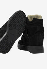High-Top Leather Sneakers